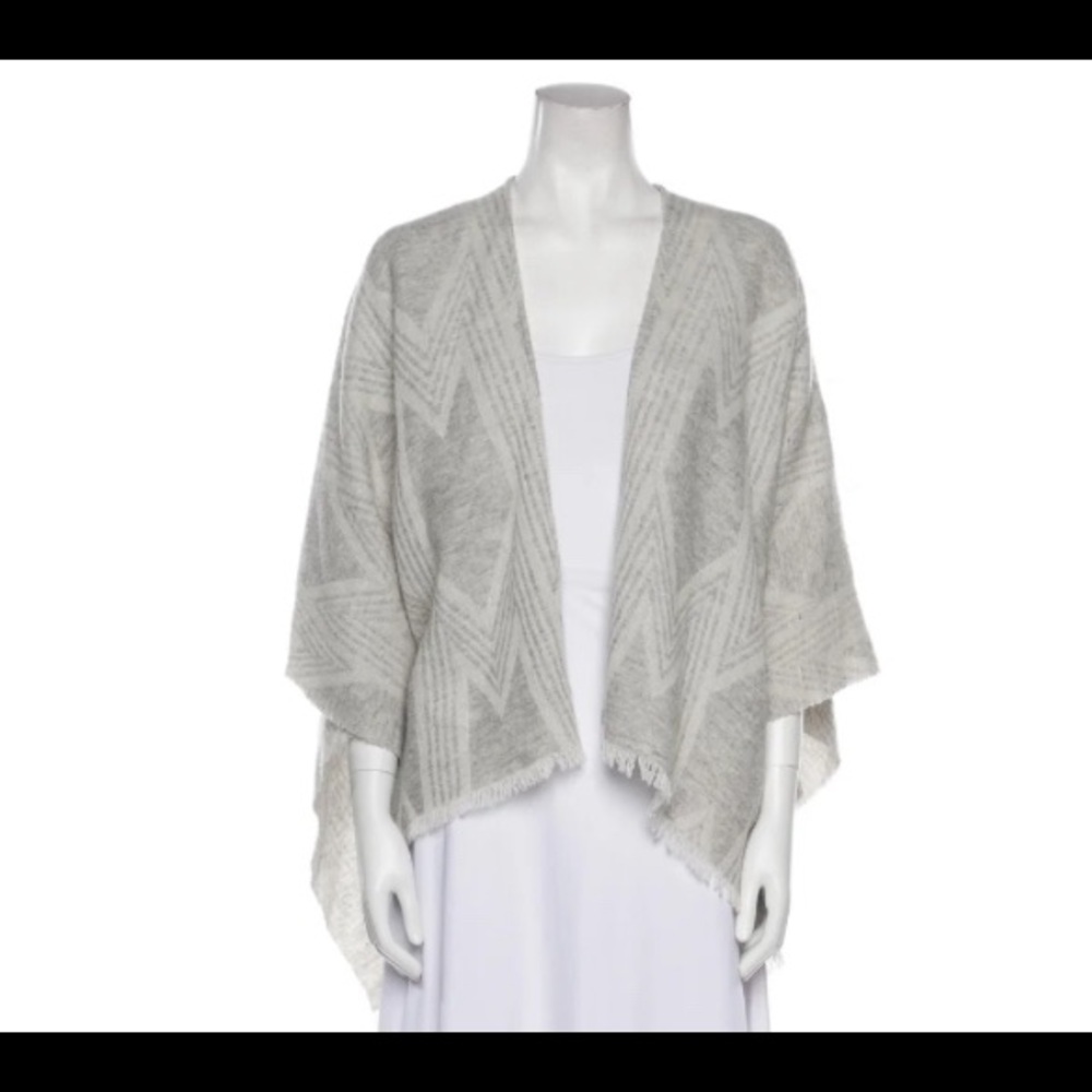 Maje wool shawl